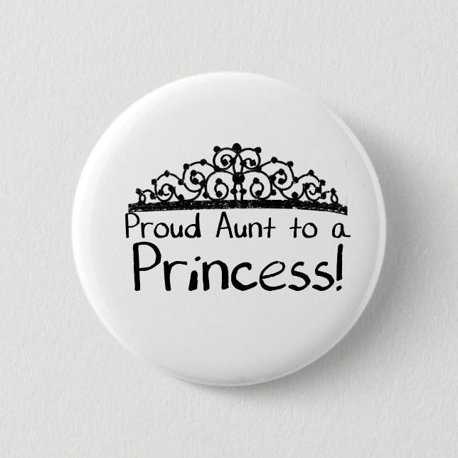 Badge Rond 5 Cm Tante fière (Devant)