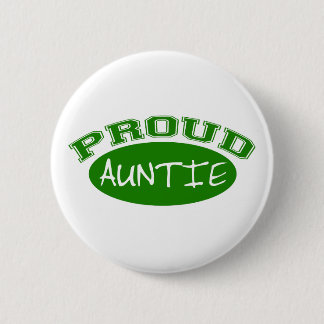 Badge Rond 5 Cm Tante fière (vert)