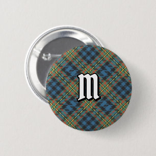Badge Rond 5 Cm Tartan ancien du clan MacLellan