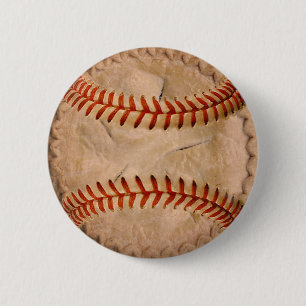Badge Rond 5 Cm Tarte aux pommes de baseball