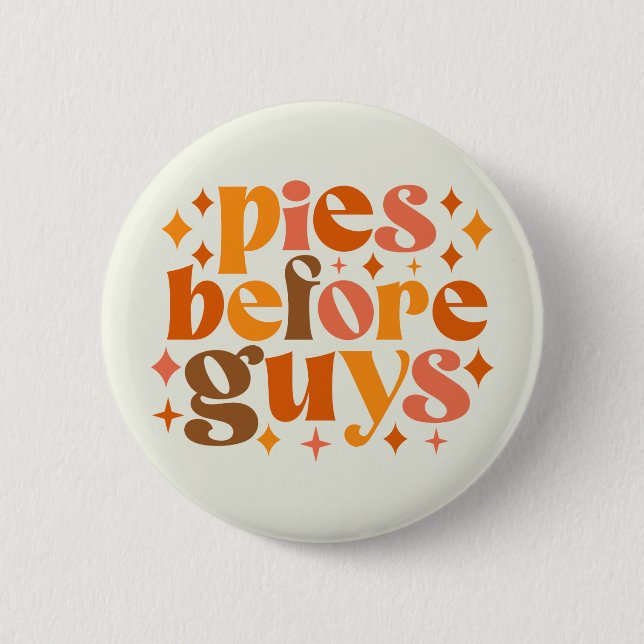 Badge Rond 5 Cm Tartines avant les gars (Devant)