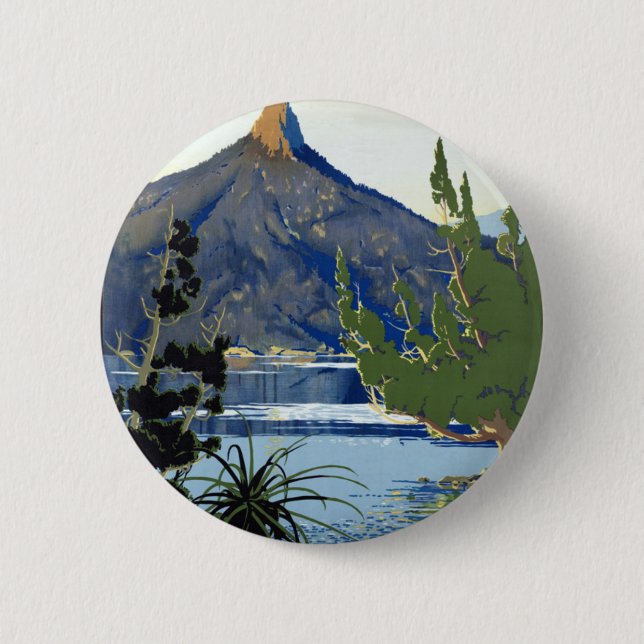 Badge Rond 5 Cm Tasmanie (Devant)