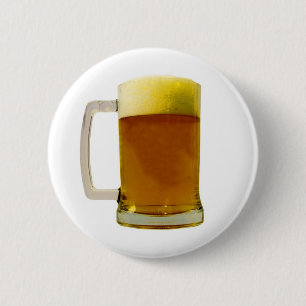 Badge Rond 5 Cm Tasse de bière