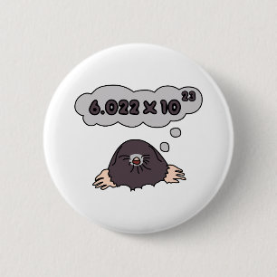 Badge Rond 5 Cm Taupe