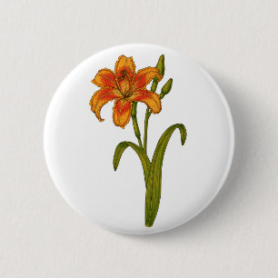 Badge Rond 5 Cm Tawny day