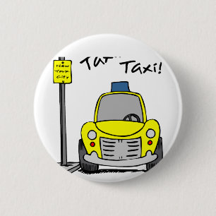 Badge Rond 5 Cm Taxi de NYC