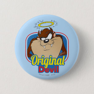 Badge Rond 5 Cm TAZ™ Original Devil
