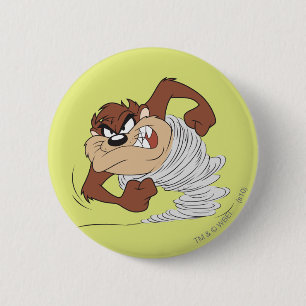 Badge Rond 5 Cm TAZ™ spinning fast