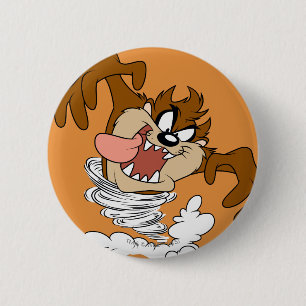 Badge Rond 5 Cm TAZ™ Tourbillon Tornade