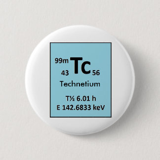 Badge Rond 5 Cm Technetium-99m