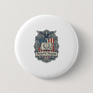 Badge Rond 5 Cm Tee-shirt graphique vectoriel Club de livre patrio