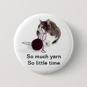 Badge Rond 5 Cm Tellement fil tellement peu d'heure