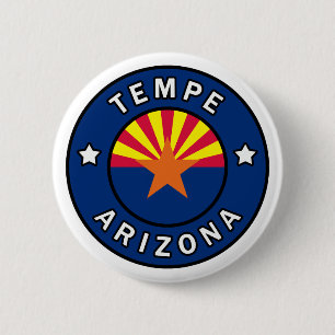 Badge Rond 5 Cm Tempe Arizona