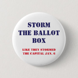 Badge Rond 5 Cm Température de la boîte de vote