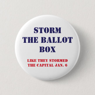 Badge Rond 5 Cm Température de la boîte de vote