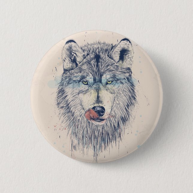 Badge Rond 5 Cm Temps de dîner (Devant)