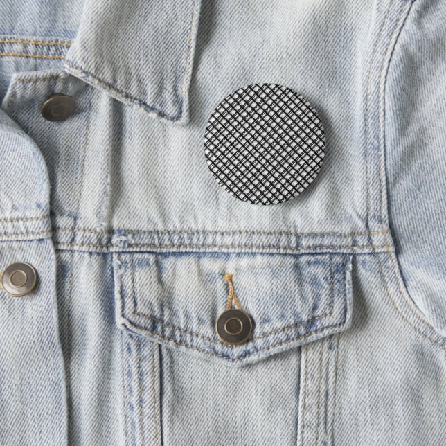 Badge Rond 5 Cm Tendance Carré (En situation)