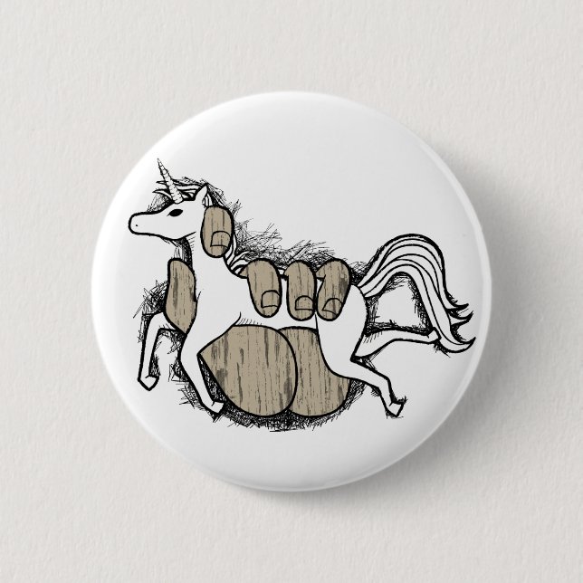 Badge Rond 5 Cm Tenez fortement sur votre rêve (Devant)