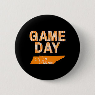Badge Rond 5 Cm Tennessee Football Jour Vibes Fall Tailgate