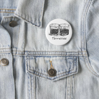 Badge Rond 5 Cm Tennessee Whiskey