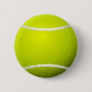 Badge Rond 5 Cm Tennis Ball Sports