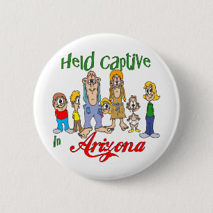 Badge Rond 5 Cm Tenu captif en Arizona