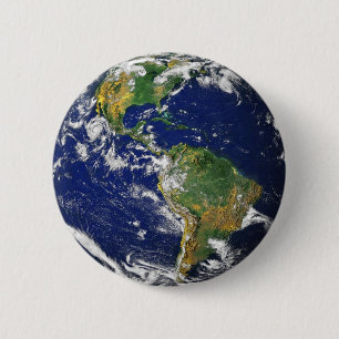 Badge Rond 5 Cm Terre