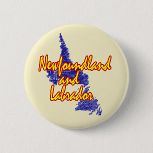Badge Rond 5 Cm Terre-Neuve-et-Labrador