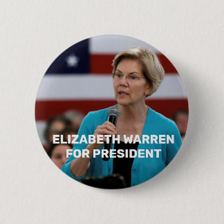Badge Rond 5 Cm Terriers d'Elizabeth pour le Président Button -