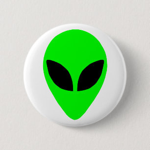 Badge Rond 5 Cm Tête étrangère