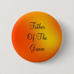 Badge Rond 5 Cm Texte noir personnalisé Père du marié