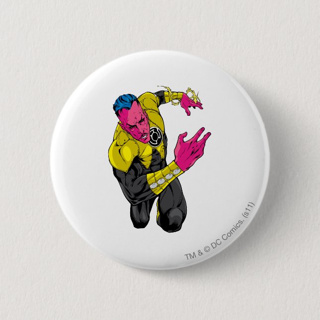 Badge Rond 5 Cm Thaal Sinestro 7 (Devant)