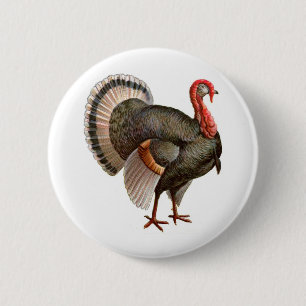 BADGE ROND 5 CM THANKSGIVING TURQUIE