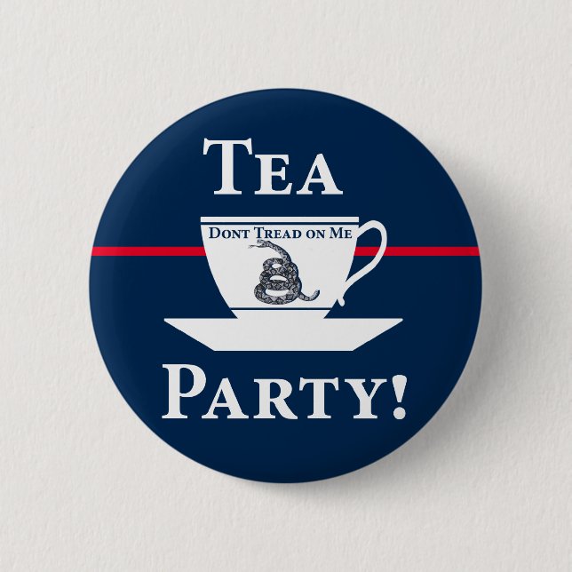 Badge Rond 5 Cm Thé ! (Devant)