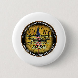 Badge Rond 5 Cm Thé 2009