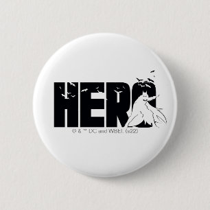 Badge Rond 5 Cm The Batman "Hero" Graphic