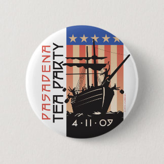 Badge Rond 5 Cm Thé de Pasadena