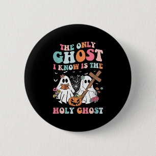 Badge Rond 5 Cm The Only Ghost I Know