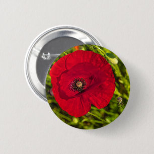 Badge Rond 5 Cm The poppy series #2
