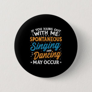 Badge Rond 5 Cm Théâtre Musical Nerds Cadeaux Théâtre Geek Graphiq
