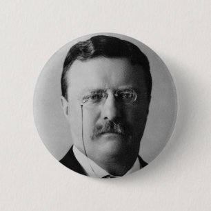 Badge Rond 5 Cm Theodore Roosevelt 26