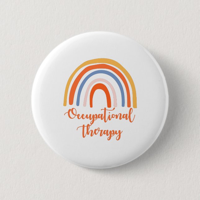 Badge Rond 5 Cm Thérapie professionnelle (Devant)