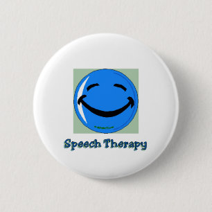 Badge Rond 5 Cm Thérapie vocale HF