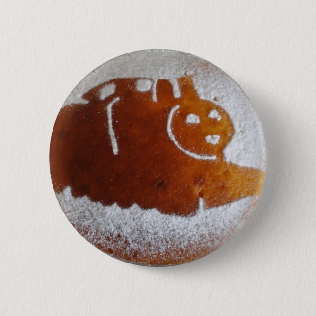 Badge Rond 5 Cm Thomas Train (Devant)