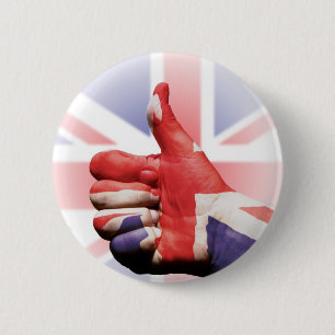 Badge Rond 5 Cm Thumbs up !