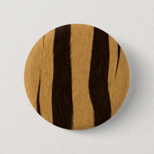 Badge Rond 5 Cm Tiger