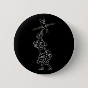 Badge Rond 5 Cm Tiki Adventure