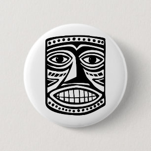 Badge Rond 5 Cm Tiki Toby