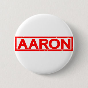 Badge Rond 5 Cm Timbre Aaron