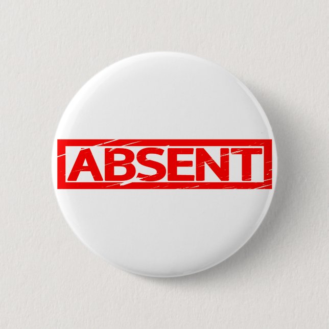 Badge Rond 5 Cm Timbre absent (Devant)